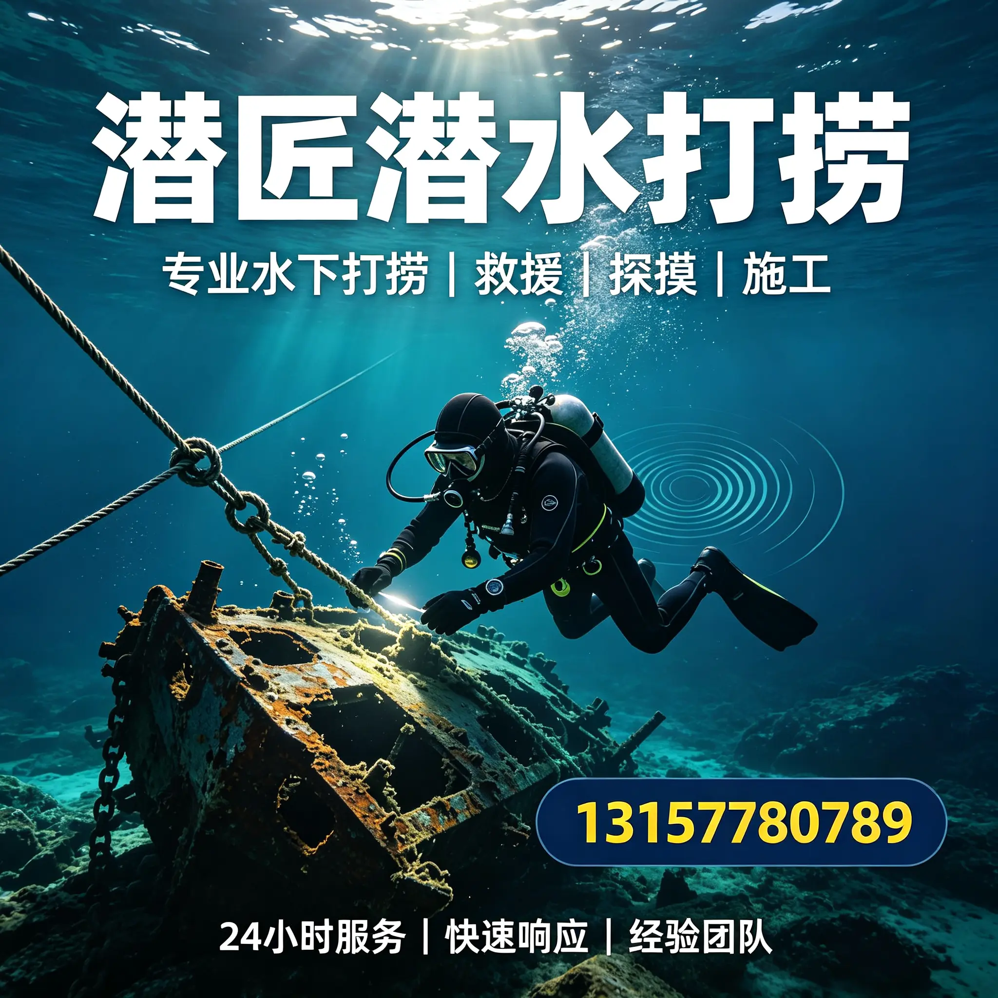 虎丘水下打捞作业服务产品